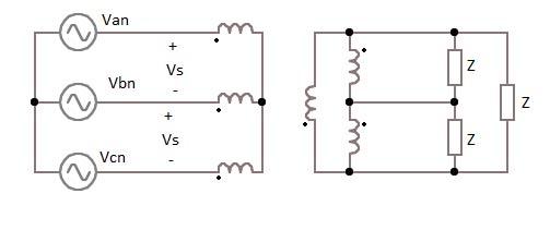 three phase transformer equivalent circuit