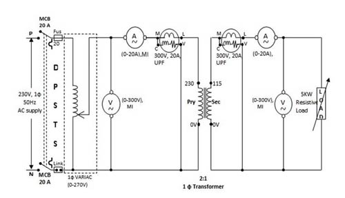 load-test-on-single-phase-transformer